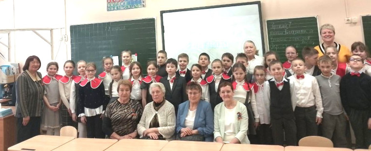 Встреча с ветеранами "Связь поколений".